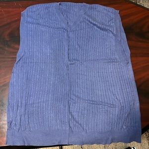 over sized sweater vest